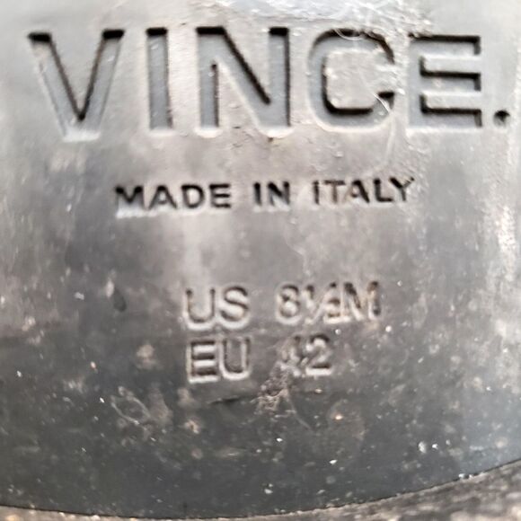 Vince Burroughs Mens Chelsea Boots Brown Leather Size 8.5 - Picture 4 of 5